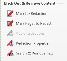 Black Out & Remove Content